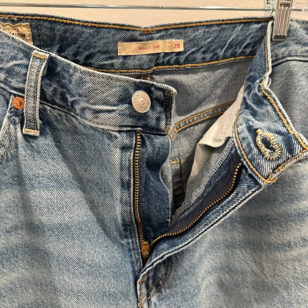 Levi's Premium BAGGY DAD PIECED WOMEN'S JEAN - Picture 5 of 16